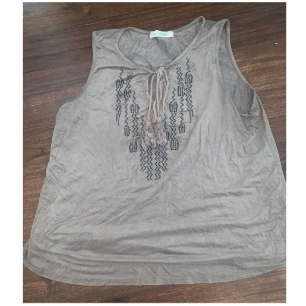 Tan Top , Western Top
